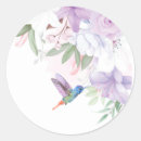 Search for hummingbird and flower stickers Garden