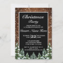 Search for forest christmas invitations Vintage