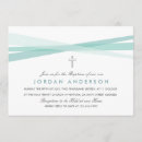 Search for teal christening invitations Modern