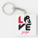 Search for love yoga keychains Fitness