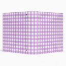 Search for gingham check binders Pattern