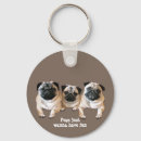 Search for pug keychains Puppy