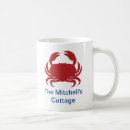 Search for red crab mugs Beach