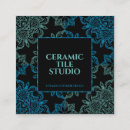 Search for mosaic business cards Black