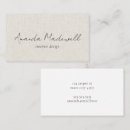 Search for linen business cards Networking