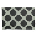 Search for polka dot background pillowcases Black