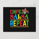 Recherche de salsa cartes postales Mexicain