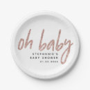 Search for rose gold paper plates Script