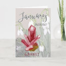 Search for snowdrop birthday cards January birth flower