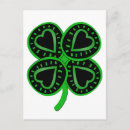 Search for modern shamrock cards St patrick's day