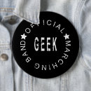 Search for geek stuff buttons Band