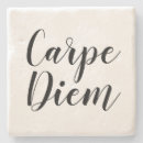 Recherche de diem carpe dessous de verres Typographie