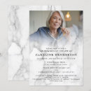 Search for white funeral invitations Modern