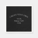 Recherche de table serviettes Noir