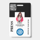 Search for press badges Qr code