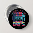 Recherche de les années 80 badges Rétro