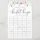 Search for floral games Bingo