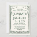 Search for dramatic wedding invitations Modern