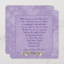 Search for purple vow renewal invitations Anniversary