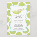 Search for pea in a pod baby shower invitations Polka dots