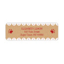 Search for scallop return address labels Cute