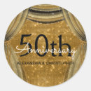 Search for gold 50th anniversary stickers Sparkle