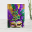 Search for mardi gras cards Feathers
