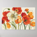 Recherche de fleurs oranges et rouges posters Pavot