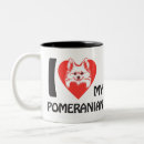 Search for fluffy dog mugs Pomeranian