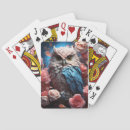 Recherche de hibou jeux de cartes Roses