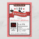 Search for barbecue wedding invitations Gingham