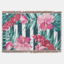 Search for exotic flowers blankets Pink