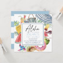 Search for pineapple 1st birthday invitations Aloha
