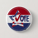 Recherche de drapeau américain badges Élection présidentielle