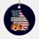 Search for state of georgia ornaments America