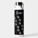 Search for dog paw print water bottles Pattern