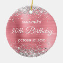 Search for 30th birthday ornaments Chic