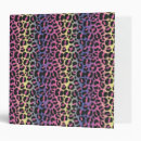 Search for leopard print binders Pink