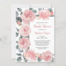 Search for dusty rose bridal shower invitations Eucalyptus