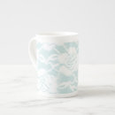 Recherche de dentelle blanche tasses Fleurs