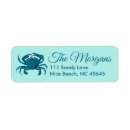 Search for crab return address labels Nautical