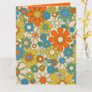Recherche de 60s vœux cartes Floral