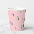 Search for christmas paper cups Illustration