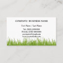 Search for fertility business cards Landscaping