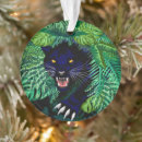 Search for black panther ornaments cat