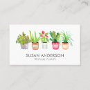 Search for houseplant business cards Typography