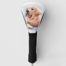 Search for pet golf head covers Golden retriever