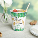 Search for wild one paper cups Baby shower
