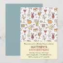 Search for olive pattern invitations Martini