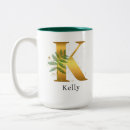 Search for watercolor monogram mugs Gold